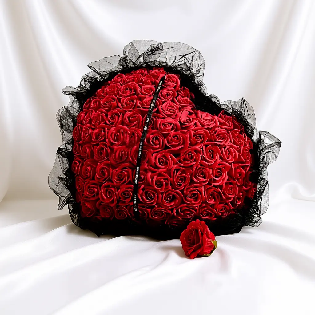 「eternal heart」 100 red rose bouquet 55cm 「eternal heart」 100 red rose bouquet 55cm